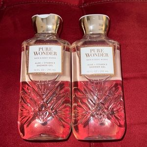 BBW 2pc shower gels Pure Wonder